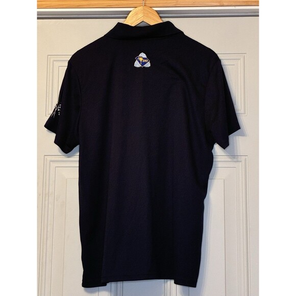Nascar Shirt Womens X Large Polo Darlington Raceway Blue Short Sleeve Core 365 - Picture 2 of 9
